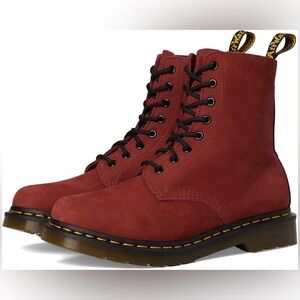 Dr. Martens Nubuck leather lace up boots